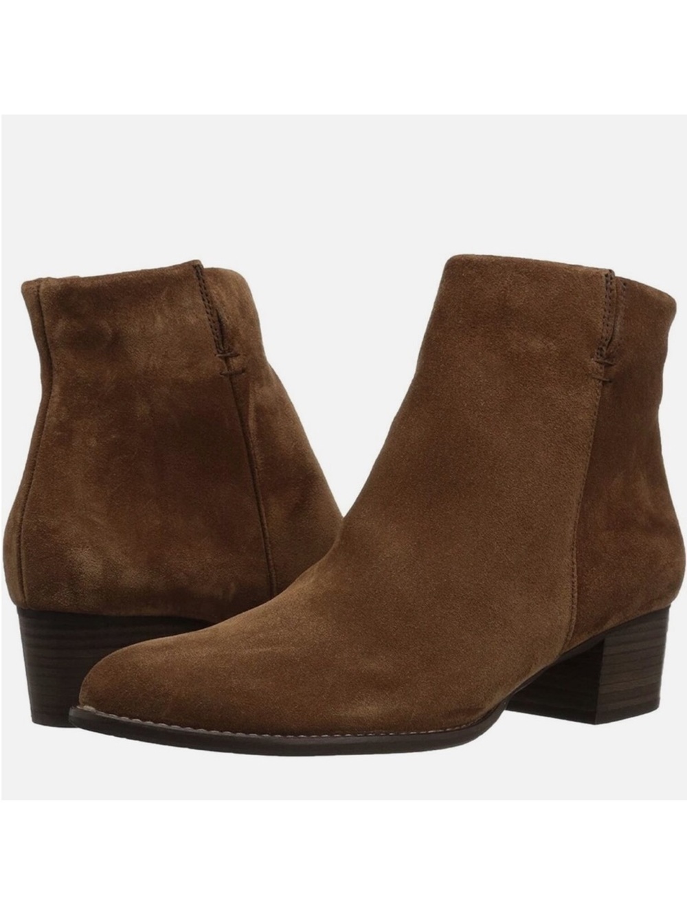 Paul green suede block ankle heel bootie - Picture 2 of 16
